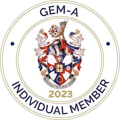 The Gemmological Association Of Great Britain 2023 logo - Juraster