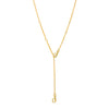 Image of 9ct Gold Lariat Transformable Necklace - Juraster