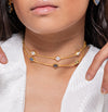 Image of Three Wishes Bracelet - Labradorite & Gold