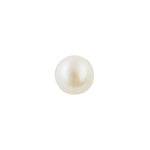 Front view of Akoya Pearl Stud Earring - Juraster