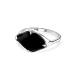 Talisman, Black Onyx Fairmined Silver Ring