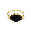 Talisman, Black Onyx Fairmined Gold Vermeil Ring