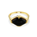 Talisman, Black Onyx Fairmined Gold Vermeil Ring