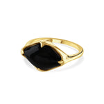 Talisman, Black Onyx Fairmined Gold Vermeil Ring