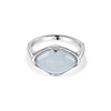 Talisman, Blue Chalcedony Fairmined Silver Ring