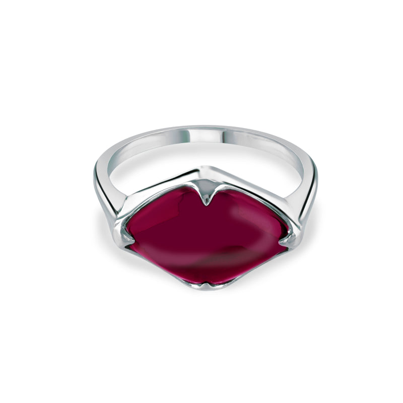 Talisman, Red Quartz Fairmined Silver Ring – Limited Edition