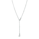 Image of Sterling Silver Lariat Transformable Necklace, Wayfarer - Juraster