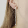 Video of Anchor Hoop - Diamonds & White Gold